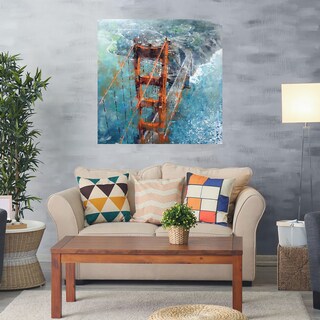 Foto 2 | Cuadro Decorativo - Sobre Golden Gate - Mark Lague - Arte Ciudades - Impresión En Lienzo - Fine Art Tj