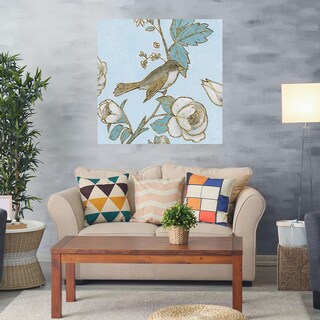 Foto 2 | Cuadro Decorativo - Pajaro En Lienzo I - Emily Adams - Arte Animales - Impresión En Lienzo - Fine Art Tj