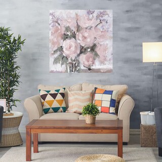 Foto 2 | Cuadro Decorativo - Rubor De Champán Rosa - Pamela Gatens - Arte Floral - Impresión En Lienzo - Fine Art Tj