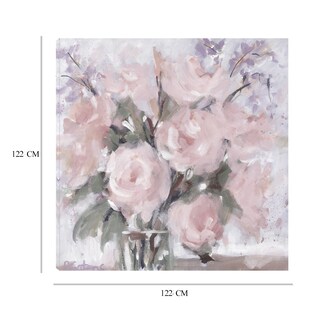Foto 6 | Cuadro Decorativo - Rubor De Champán Rosa - Pamela Gatens - Arte Floral - Impresión En Lienzo - Fine Art Tj