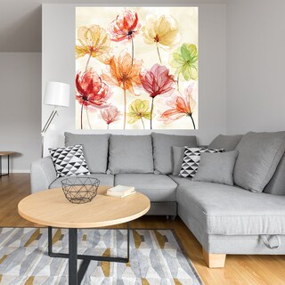 Foto 4 | Cuadro Decorativo Fine Art Tj Salpicón de Color Carol Robinson Arte Floral Impresión en Lienzo
