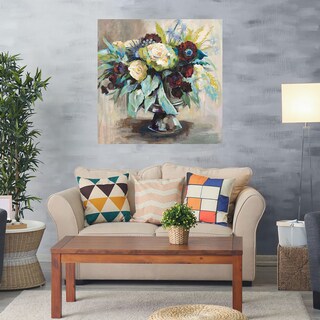 Foto 2 | Cuadro Decorativo Fine Art Tj Serenidad Jeanette Vertentes Arte Floral Impresión en Lienzo