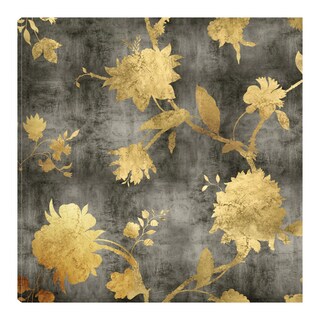 Foto 1 | Cuadro Decorativo - Silueta Dorada I - Erin Lange - Arte Floral - Impresión En Lienzo - Fine Art Tj
