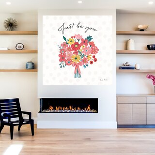 Foto 5 | Cuadro Decorativo Fine Art Tj Pétalos Brillantes II Farida Zaman Arte Frases Impresión en Lienzo