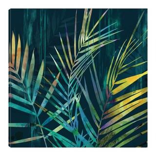 Foto 1 | Cuadro Decorativo - Palmas Verdeazuladas Ii - Heather Hayes - Arte Costa - Impresión En Lienzo - Fine Art Tj