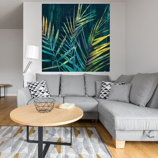 Foto 4 | Cuadro Decorativo - Palmas Verdeazuladas Ii - Heather Hayes - Arte Costa - Impresión En Lienzo - Fine Art Tj
