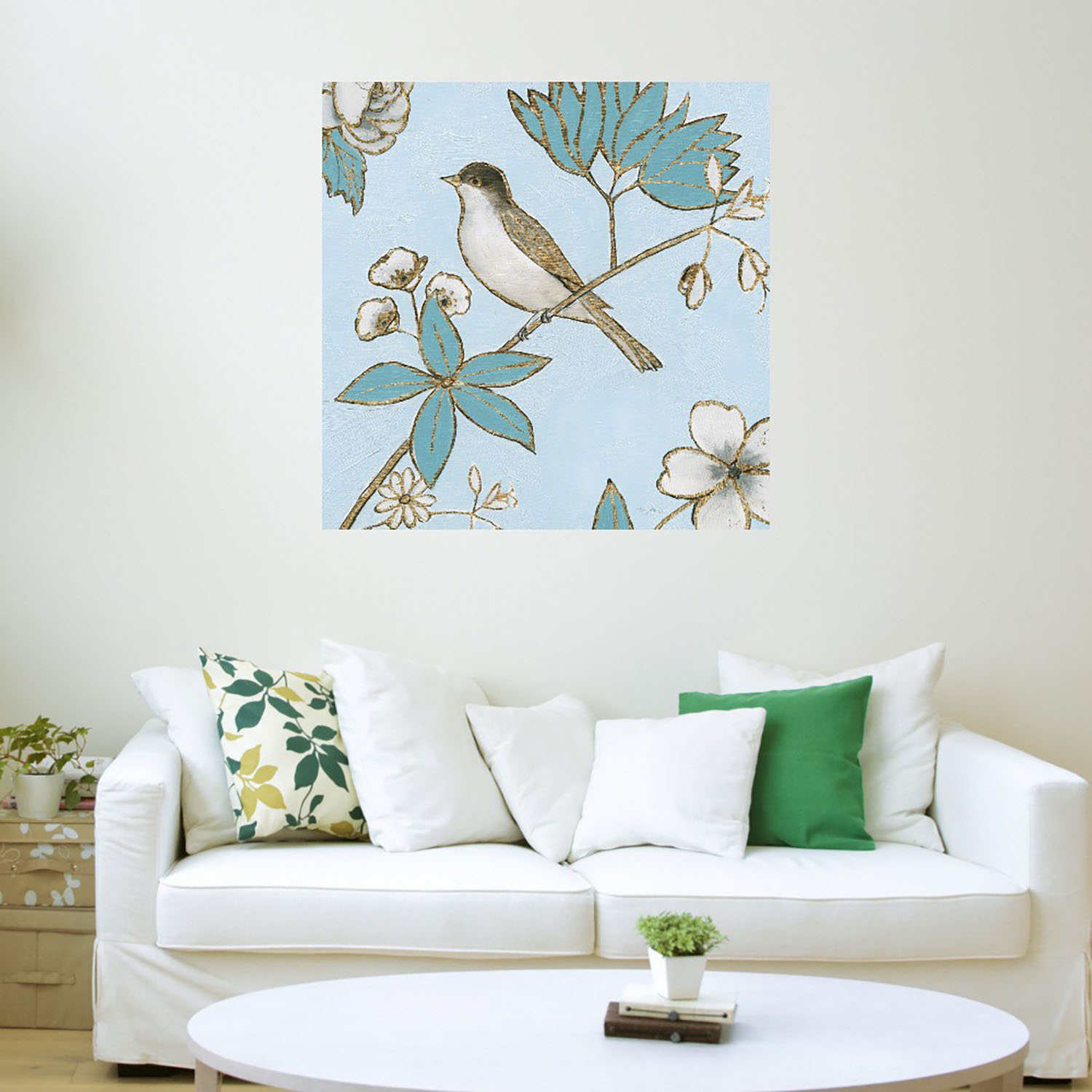 Foto 4 pulgar | Cuadro Decorativo - Pajaro En Lienzo Iv - Emily Adams  - Arte Animales - Impresión En Lienzo - Fine Art Tj
