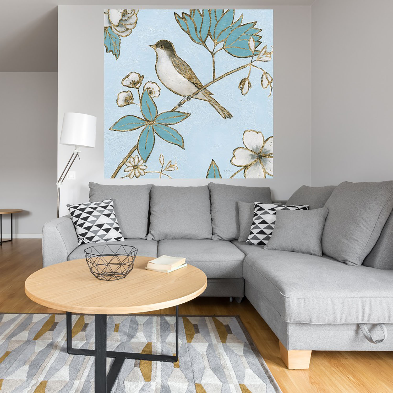 Foto 4 | Cuadro Decorativo - Pajaro En Lienzo Iv - Emily Adams  - Arte Animales - Impresión En Lienzo - Fine Art Tj
