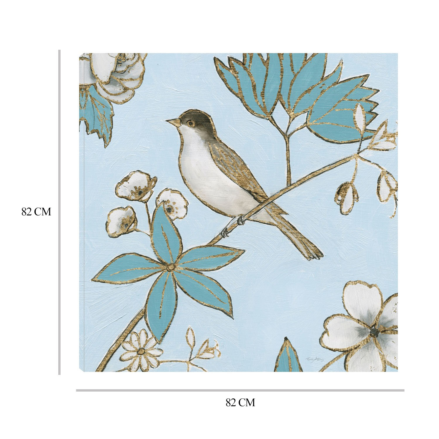 Foto 6 | Cuadro Decorativo - Pajaro En Lienzo Iv - Emily Adams  - Arte Animales - Impresión En Lienzo - Fine Art Tj