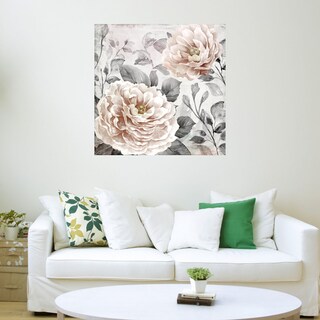 Foto 3 | Cuadro Decorativo Fine Art Tj Rubor de Jardín II Heather Hayes Arte Floral Impresión en Lienzo