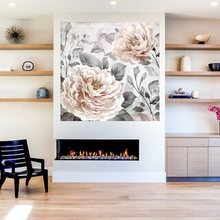 Foto 5 | Cuadro Decorativo Fine Art Tj Rubor de Jardín II Heather Hayes Arte Floral Impresión en Lienzo
