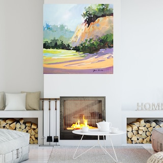 Foto 4 | Cuadro Decorativo - Por Los Acantilados - Jane Slivka - Arte Paisaje - Impresión En Lienzo - Fine Art Tj