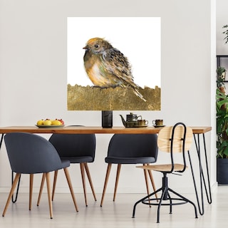 Foto 3 | Cuadro Decorativo Fine Art Tj Pájaro de Oro Patricia Pinto Arte Animales Impresión en Lienzo