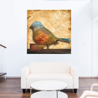 Foto 5 | Cuadro Decorativo - Primavera Plateada Iv - Emily Williams - Arte Floral - Impresión En Lienzo - Fine Art Tj
