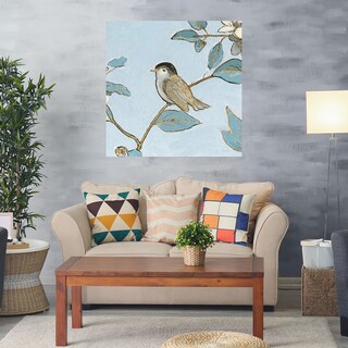 Foto 2 | Cuadro Decorativo - Pajaro En Lienzo Ii - Emily Adams - Arte Animales - Impresión En Lienzo - Fine Art Tj