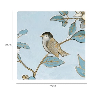 Foto 6 | Cuadro Decorativo - Pajaro En Lienzo Ii - Emily Adams - Arte Animales - Impresión En Lienzo - Fine Art Tj