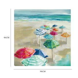 Foto 6 | Cuadro Decorativo - Sombra En La Playa I - Carol Robinson - Arte Paisaje - Impresión En Lienzo - Fine Art Tj