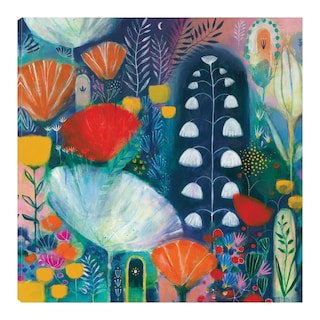 Foto 1 | Cuadro Decorativo - Noche Blanca - Corina Capri - Arte Abstracto - Impresión En Lienzo - Fine Art Tj