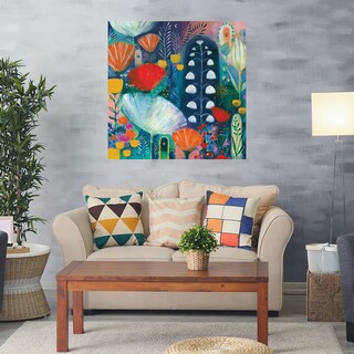 Foto 2 | Cuadro Decorativo - Noche Blanca - Corina Capri - Arte Abstracto - Impresión En Lienzo - Fine Art Tj