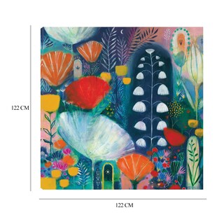 Foto 6 | Cuadro Decorativo - Noche Blanca - Corina Capri - Arte Abstracto - Impresión En Lienzo - Fine Art Tj