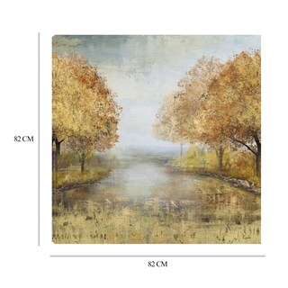 Foto 6 | Cuadro Decorativo Fine Art Tj Paisaje Dorado I Carson Lyons Arte Paisaje Impresión en Lienzo