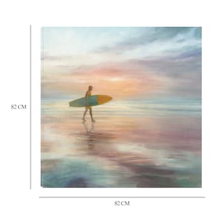 Foto 6 | Cuadro Decorativo - Surf - Danhui Nai - Arte Paisaje - Impresión En Lienzo - Fine Art Tj
