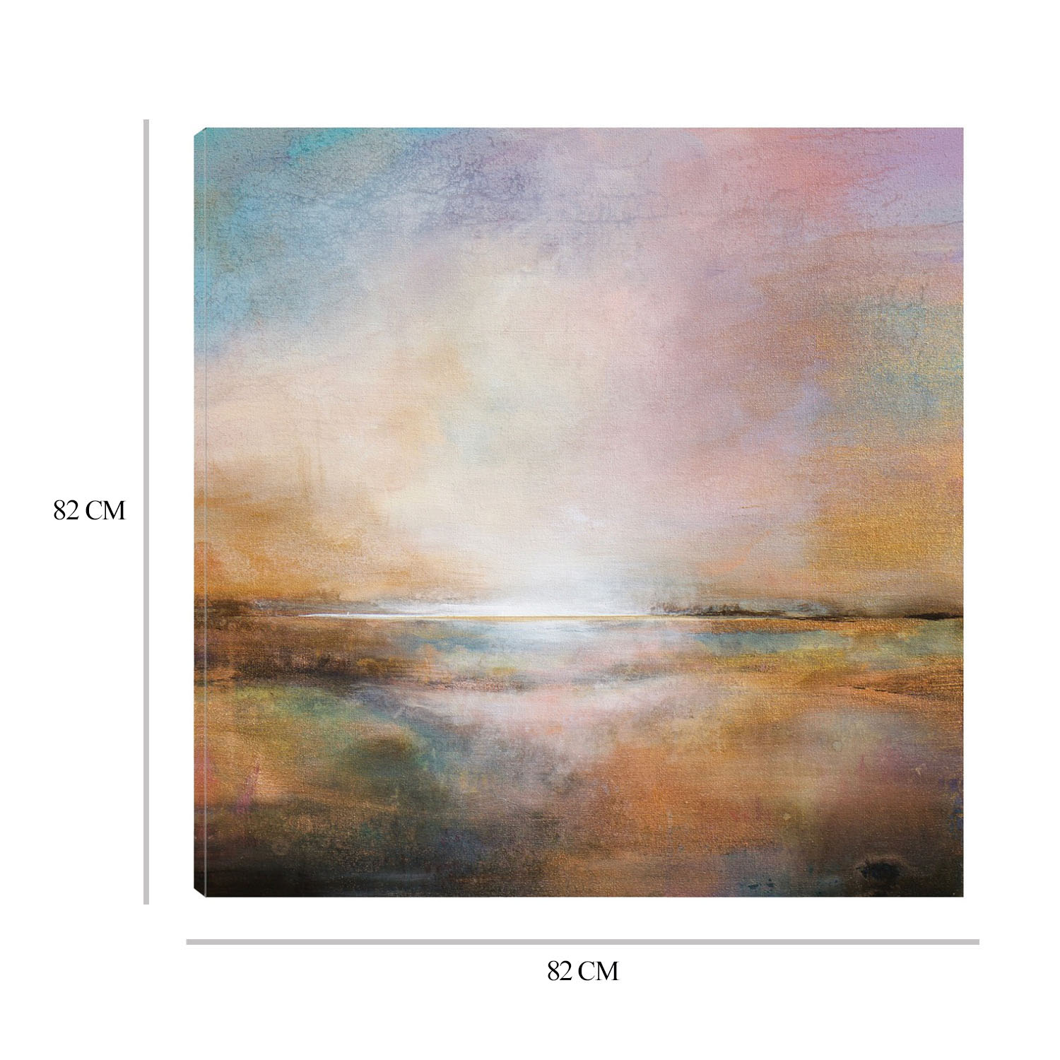 Foto 6 | Cuadro Decorativo - Rendición Cálida - Karen Hale  - Arte Paisaje - Impresión En Lienzo - Fine Art Tj
