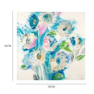 Foto 6 | Cuadro Decorativo Fine Art Tj Salto Hacia Delante II Jill Martin Arte Floral Impresión en Lienzo