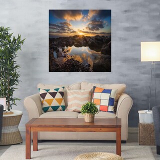 Foto 2 | Cuadro Decorativo - Reflejos - Patrick Zephyr - Arte Paisaje - Impresión En Lienzo - Fine Art Tj