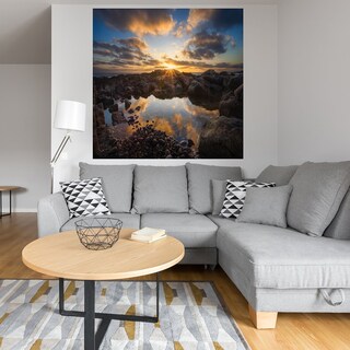 Foto 4 | Cuadro Decorativo - Reflejos - Patrick Zephyr - Arte Paisaje - Impresión En Lienzo - Fine Art Tj