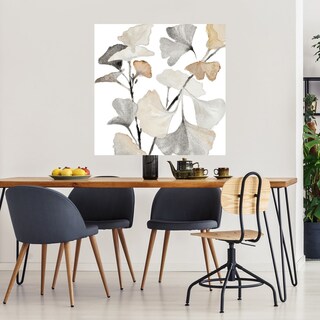 Foto 3 | Cuadro Decorativo - Tallos De Ginko Neutral I - Lanie Loreth - Arte Floral - Impresión En Lienzo - Fine Art Tj