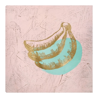 Foto 1 | Cuadro Decorativo - Plátano Dorado - Stefano Altamura - Arte Floral - Impresión En Lienzo - Fine Art Tj