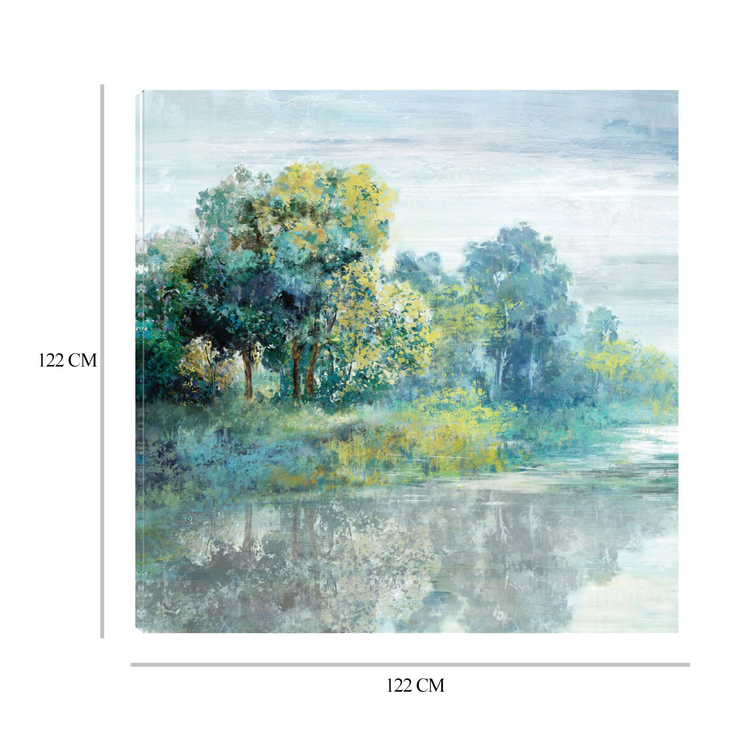 Foto 7 pulgar | Cuadro Decorativo - Reflexionando Ii - Carson Lyons  - Arte Paisaje - Impresión En Lienzo - Fine Art Tj