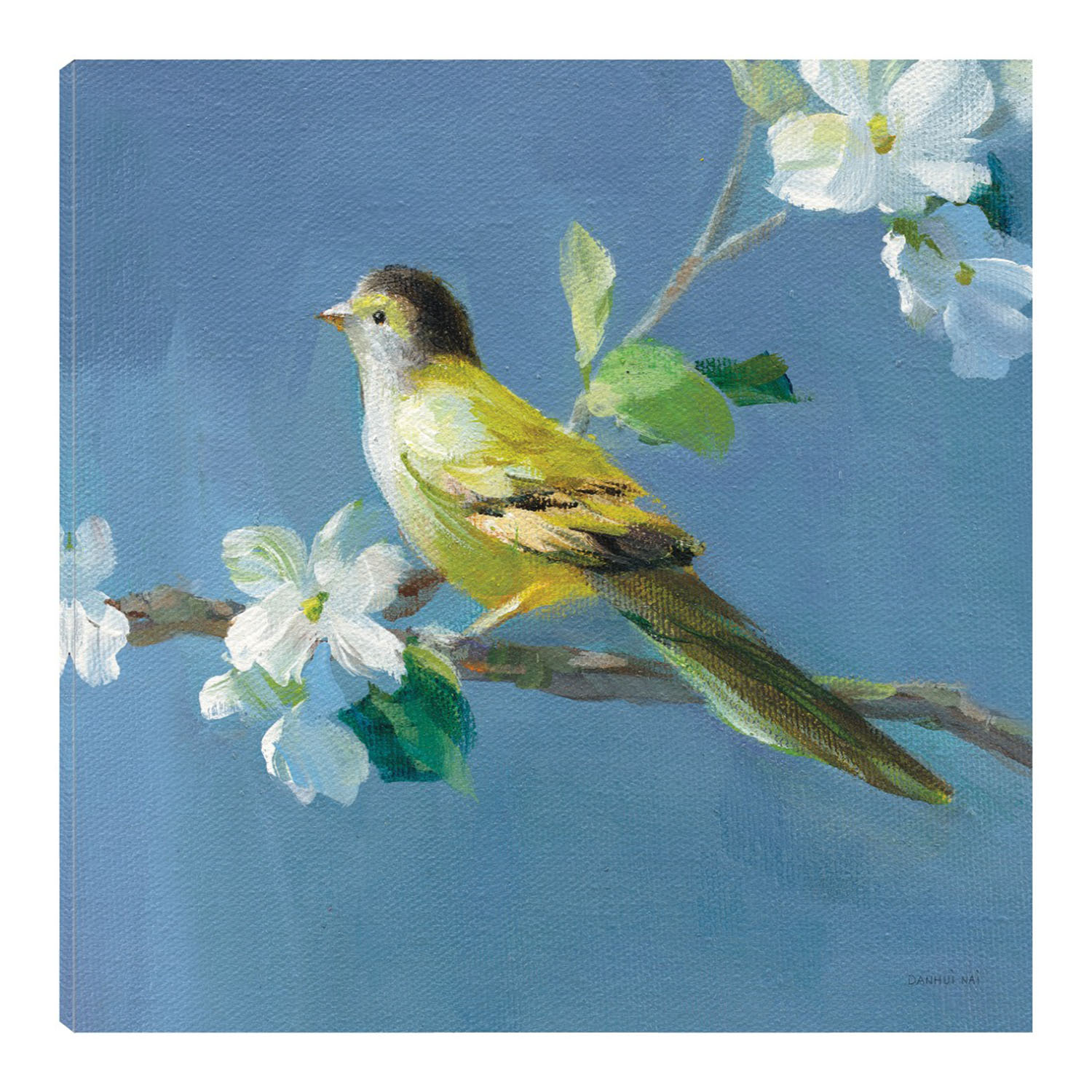 Foto 1 | Cuadro Decorativo - Primavera En El Vecindario V - Danhui Nai  - Arte Animales - Impresión En Lienzo - Fine Art Tj