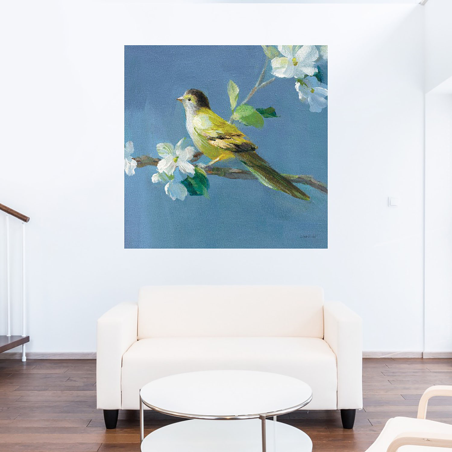 Foto 5 | Cuadro Decorativo - Primavera En El Vecindario V - Danhui Nai  - Arte Animales - Impresión En Lienzo - Fine Art Tj