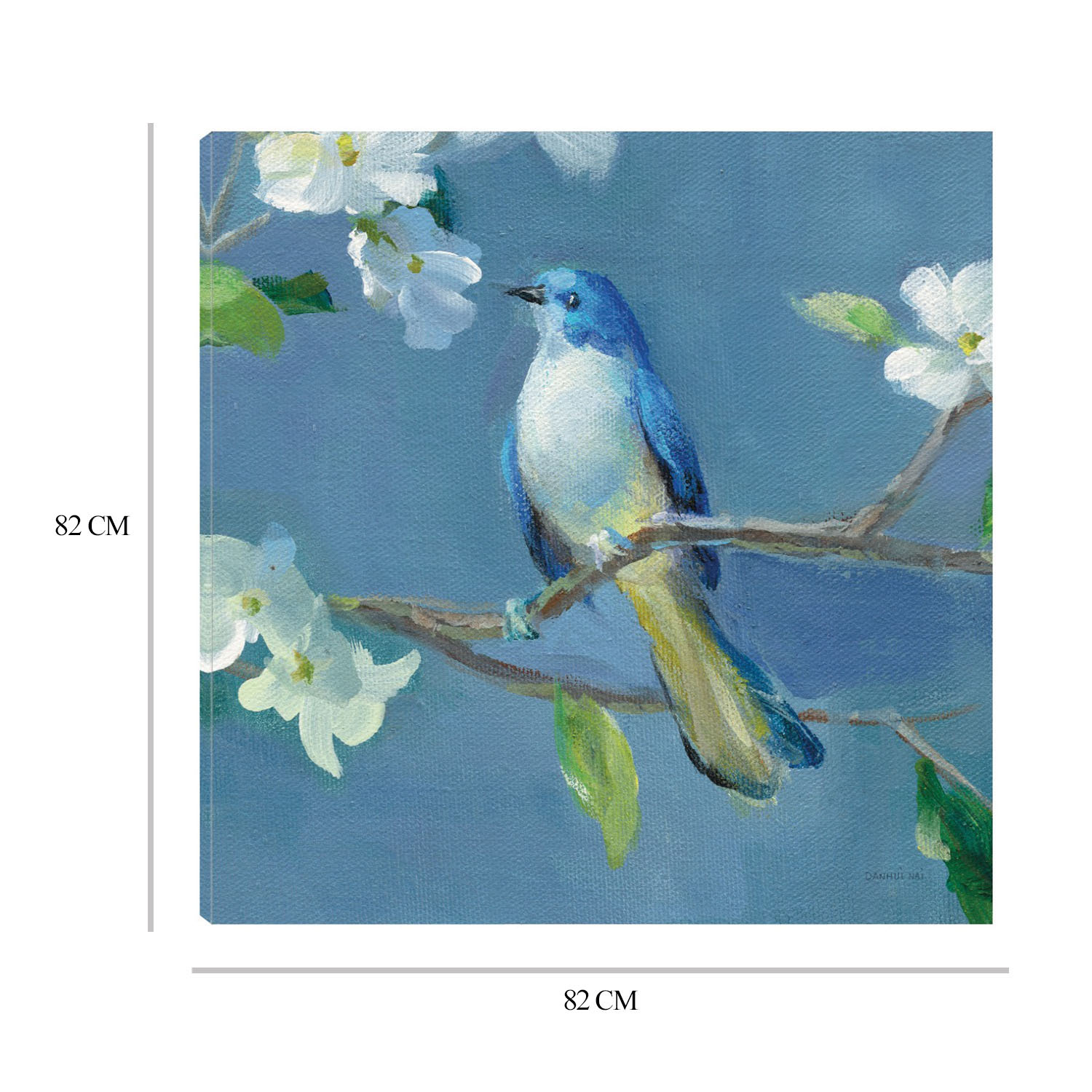 Foto 6 | Cuadro Decorativo - Primavera En El Vecindario Iii - Danhui Nai  - Arte Animales - Impresión En Lienzo - Fine Art Tj