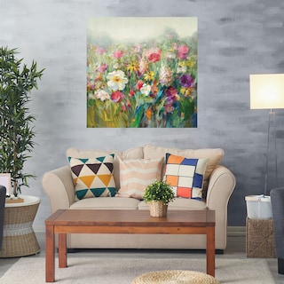 Foto 2 | Cuadro Decorativo Fine Art Tj Prados de Montaña Danhui Nai Arte Floral Impresión en Lienzo