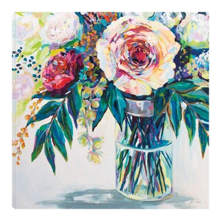 Foto 1 | Cuadro Decorativo Fine Art Tj Seductor Jeanette Vertentes Arte Floral Impresión en Lienzo