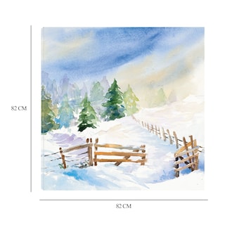 Foto 6 | Cuadro Decorativo - Serenidad Nevada I - Lanie Loreth - Arte Paisaje - Impresión En Lienzo - Fine Art Tj