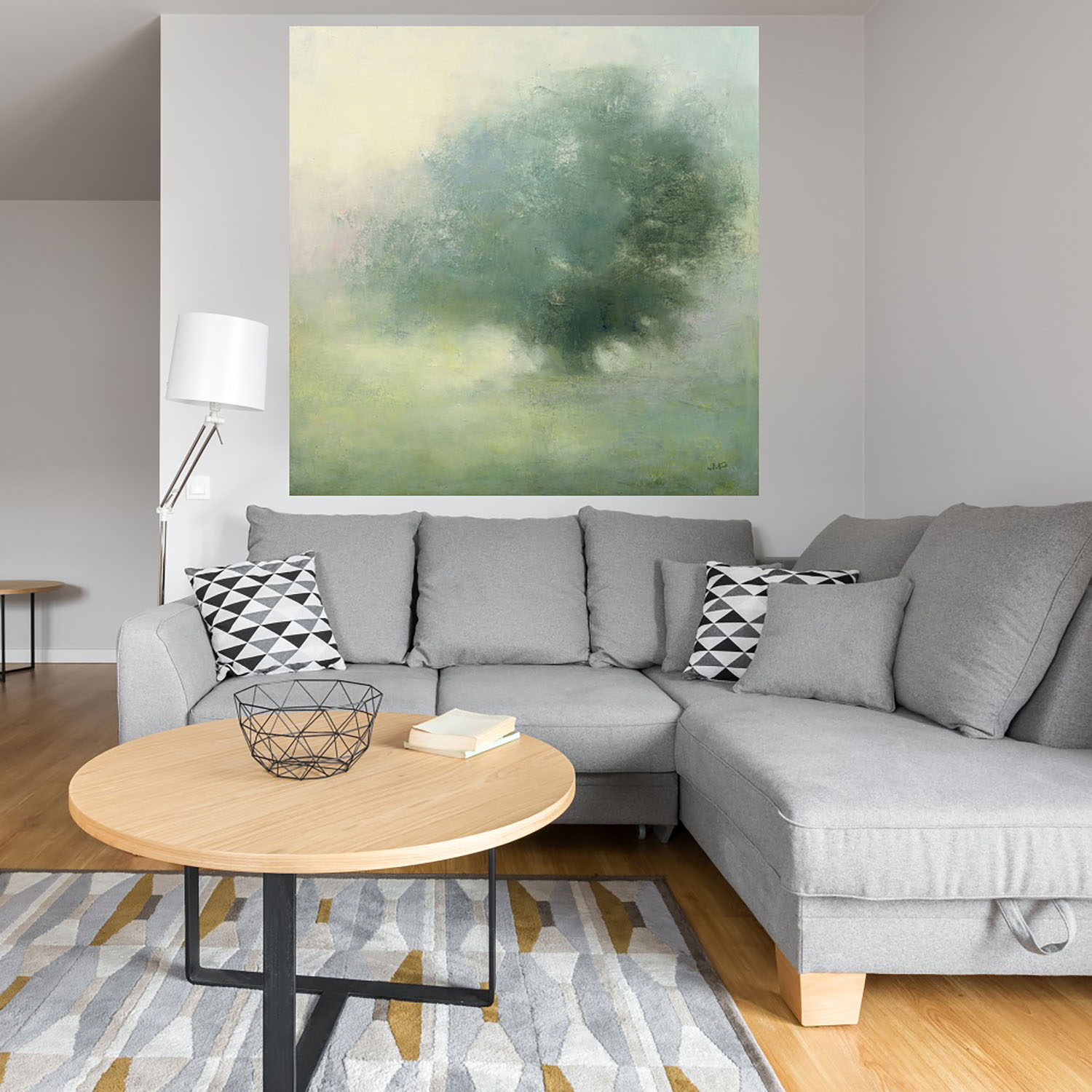 Foto 4 | Cuadro Decorativo Fine Art TJ 'Niebla por la Mañana' de Julia Purinton 122 x 122 cm