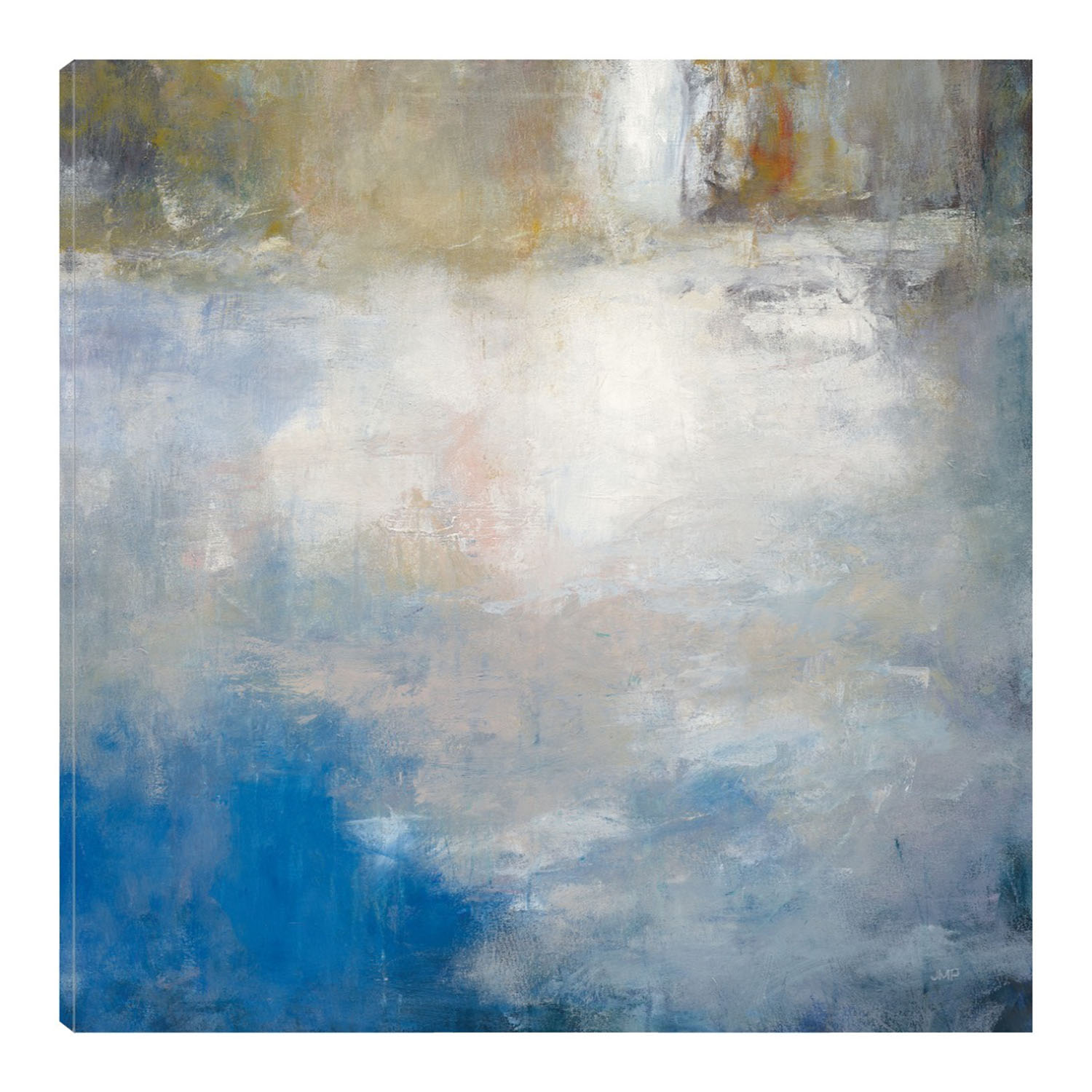 Foto 2 pulgar | Cuadro Decorativo Fine Art TJ 'Río Abstracto' de Julia Purinton 56 x 56 cm