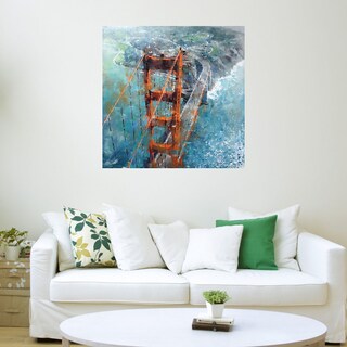 Foto 3 | Cuadro Decorativo - Sobre Golden Gate - Mark Lague - Arte Ciudades - Impresión En Lienzo - Fine Art Tj