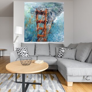 Foto 4 | Cuadro Decorativo - Sobre Golden Gate - Mark Lague - Arte Ciudades - Impresión En Lienzo - Fine Art Tj