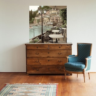 Foto 2 | Cuadro Decorativo - Porto Café, Italia - Alan Blaustein - Arte Ciudades - Impresión En Lienzo - Fine Art Tj
