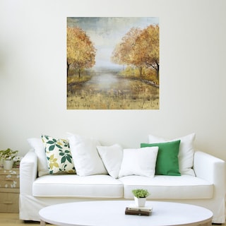 Foto 3 | Cuadro Decorativo Fine Art Tj Paisaje Dorado I Carson Lyons Arte Paisaje Impresión en Lienzo