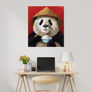 Foto 2 | Cuadro Decorativo - Panda - Lucia Heffernan - Arte Animales - Impresión En Lienzo - Fine Art Tj