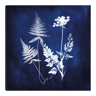 Foto 1 | Cuadro Decorativo - Rayos X Azules Ii - Heather Hayes - Arte Abstracto - Impresión En Lienzo - Fine Art Tj