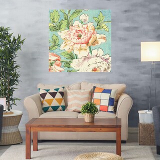 Foto 2 | Cuadro Decorativo Fine Art Tj Rosas de Caballa VI Sue Schlabach Arte Floral Impresión en Lienzo