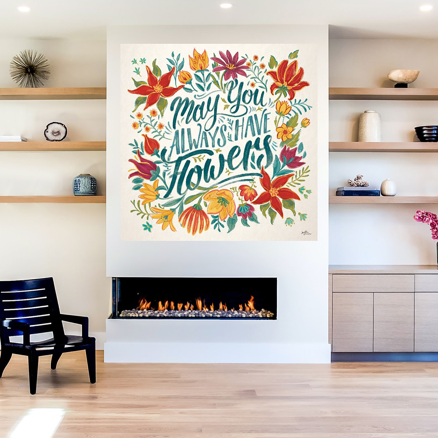 Foto 5 | Cuadro Decorativo Fine Art Tj Peonía Neutral Danhui Nai Arte Floral Impresión en Lienzo