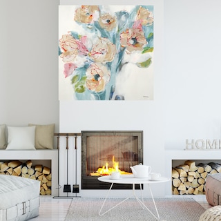 Foto 4 | Cuadro Decorativo Fine Art Tj Selecciones de Rojos Jill Martin Arte Floral Impresión en Lienzo